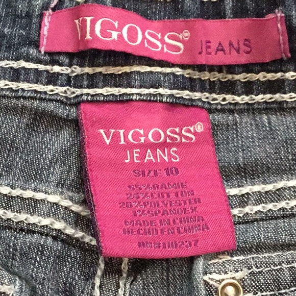 Girls Jean Skirt size 10 (G1010) - Picture 5 of 6